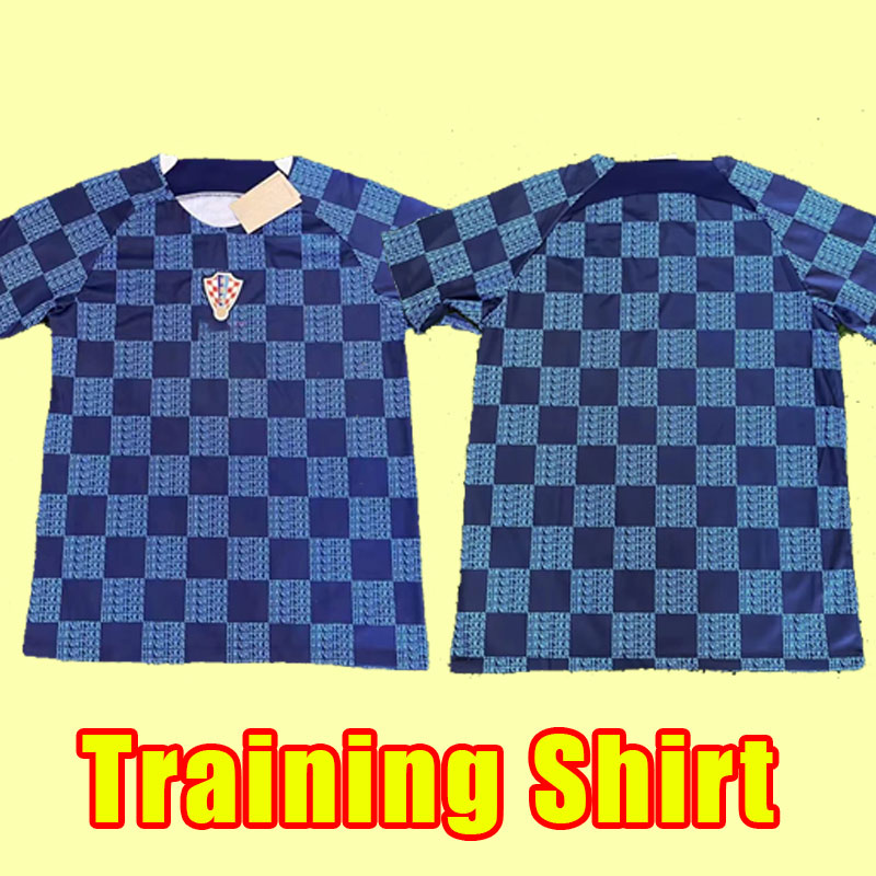 

2022 Croatia MODRIC soccer jerseys national team MANDZUKIC PERISIC KALINIC 22 23 Croazia KOVACIC Rakitic Kramaric Men training blue