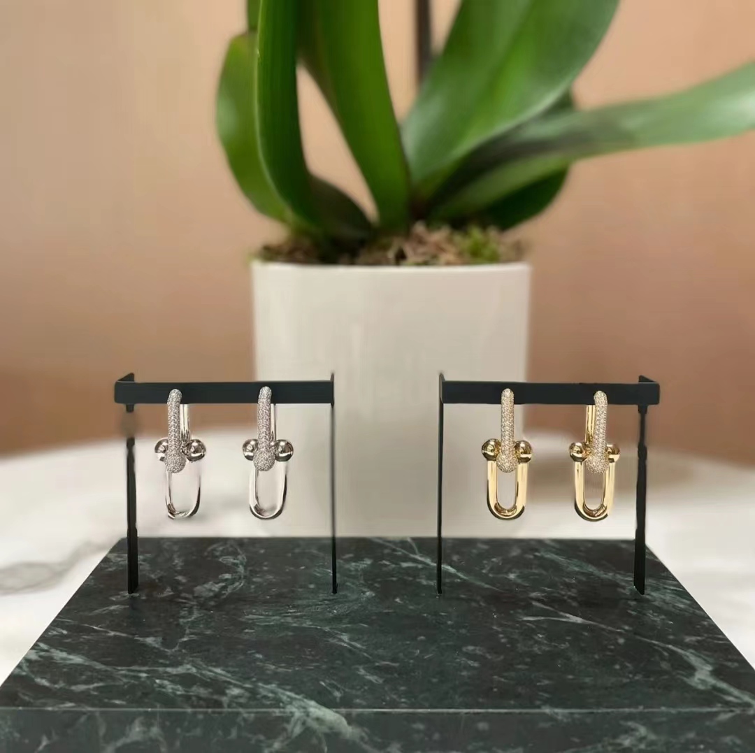 

earrings dangle chandelier dangles chandeliers Chain link Diamond t luxury Designer Jewelry Bangle Women couple fashion Wedding Party girlfriend silver girl