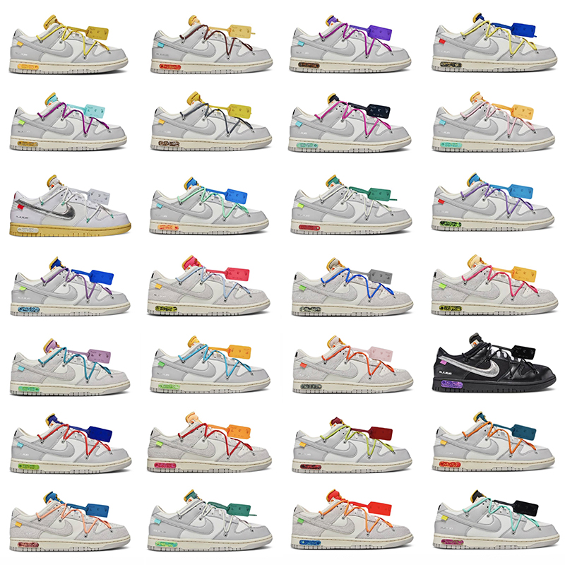 OFF X Dunk SB Low The ten 50 fashion shoes mens women sports sneakers