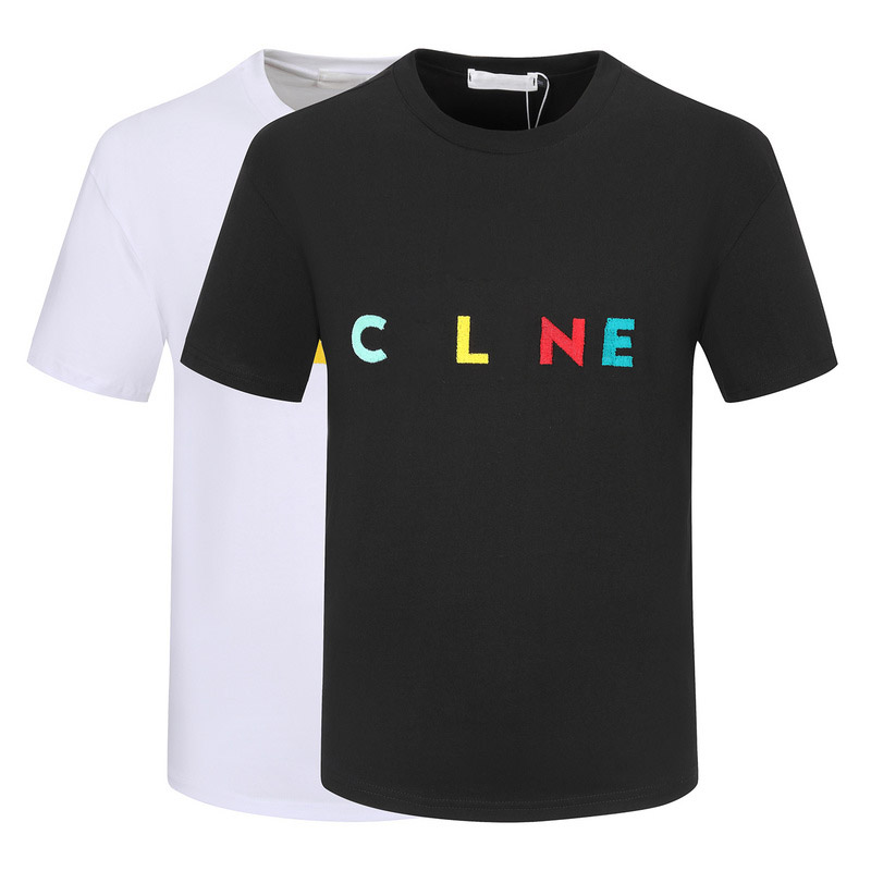 

Men's T-Shirts Crew Neck Short Sleeve 100% Cotton Breathable Tee Top Letters Embroidery Shirts 2023 Spring Summer Casual T Shirt T-Shirt Designer Brand Mens Clothing