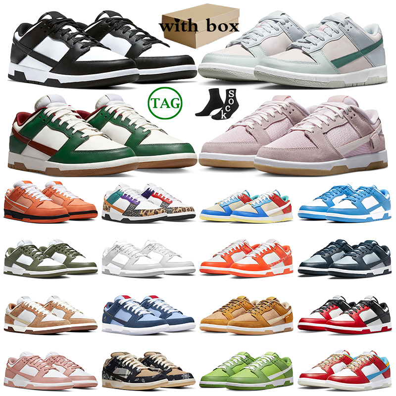 

with box panda men casual shoes women sneakers Triple Pink Mineral Teal Medium Curry Grey Fog Lobster Purple Why So Sad GAI athletic trainers sports