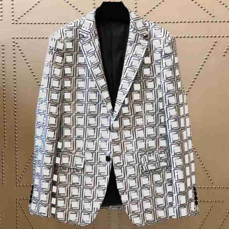 

Men' Suits Blazers Mens Blazer Italy Paris Luxury Jacket Brand Long Sleeve Jackets Suit Wedding Dress XCLB, Ivory