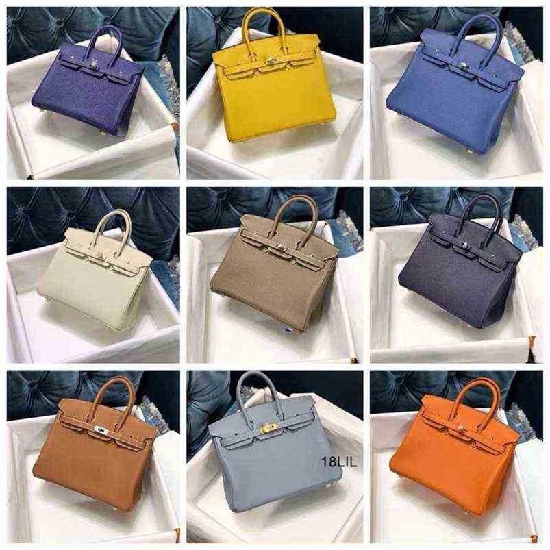 

Designer Bags Birkin Herme 5A Platinum bag 30 35cm full hand sewing custom Togo top leather lychee pattern pattern channel noble 5A, Earnest money