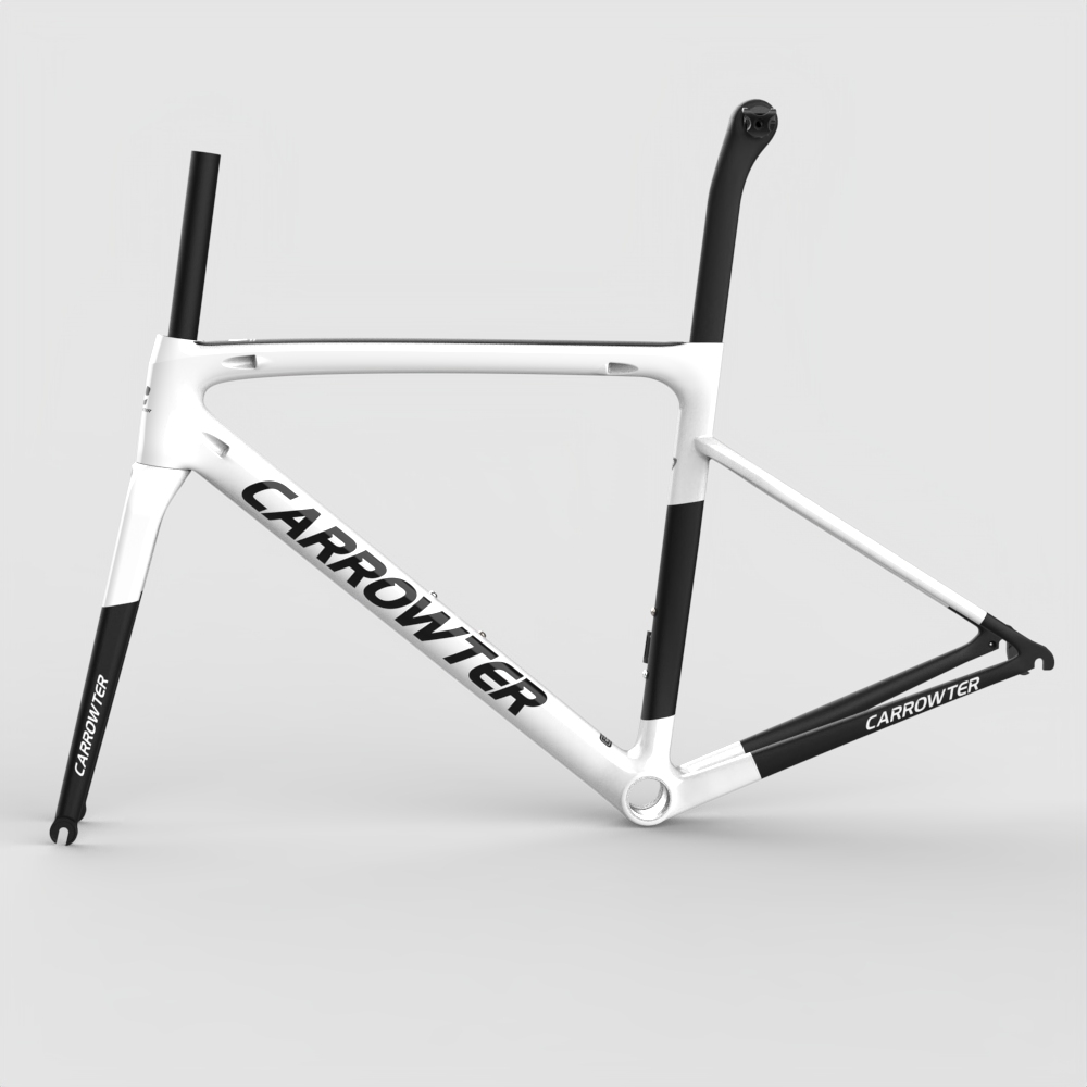 

carbon Road Bike Frame and handlebar size 50/53/55/57cm BB386 60 colors hgfdjhg, C18