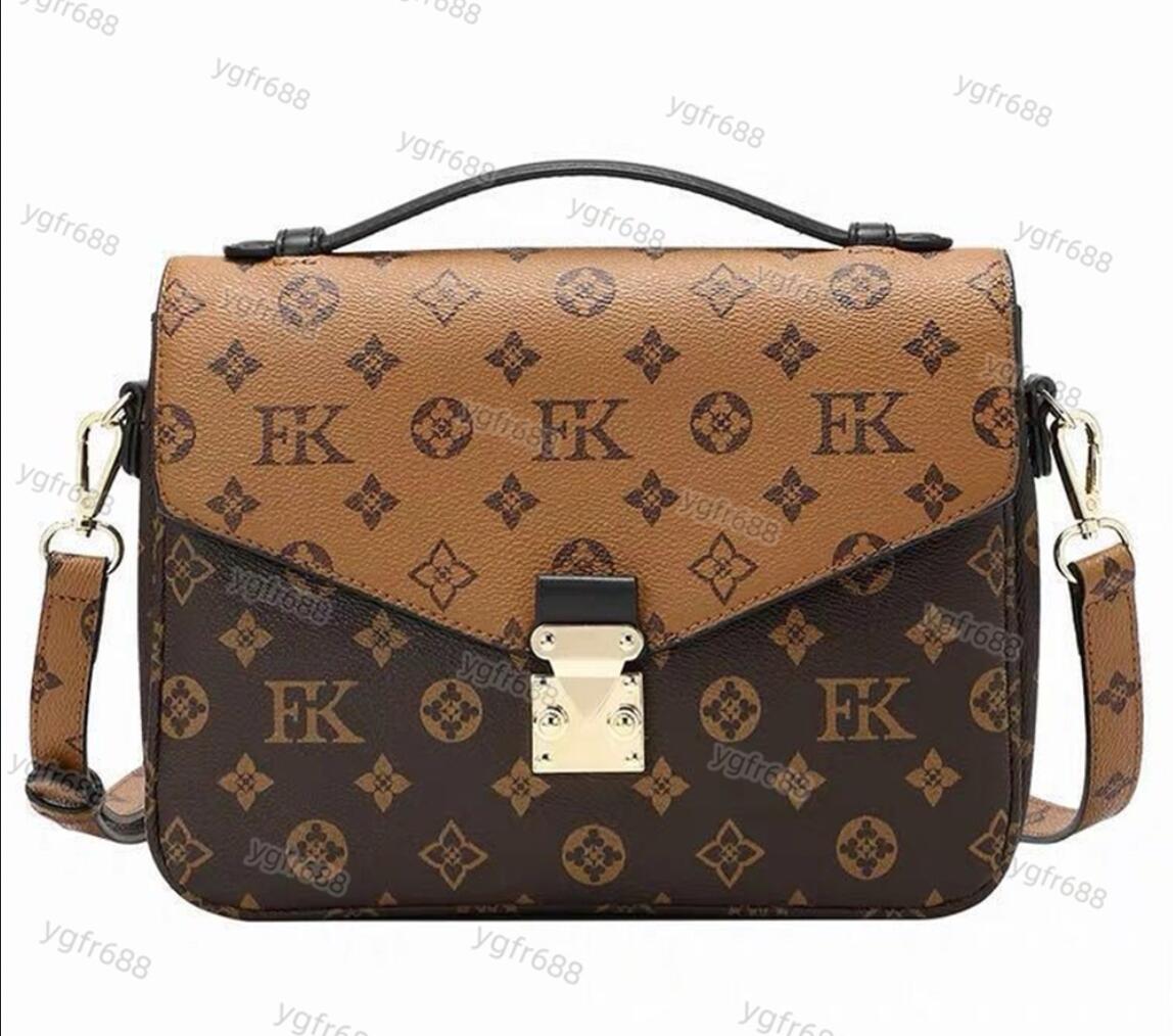 

2022 New arrive luxurys Should Bag Fashion Tote Purse Wallet Crossbody Bags Backpack Small Women Messenger Bags Cosmetic Handbags, Brown old flower
