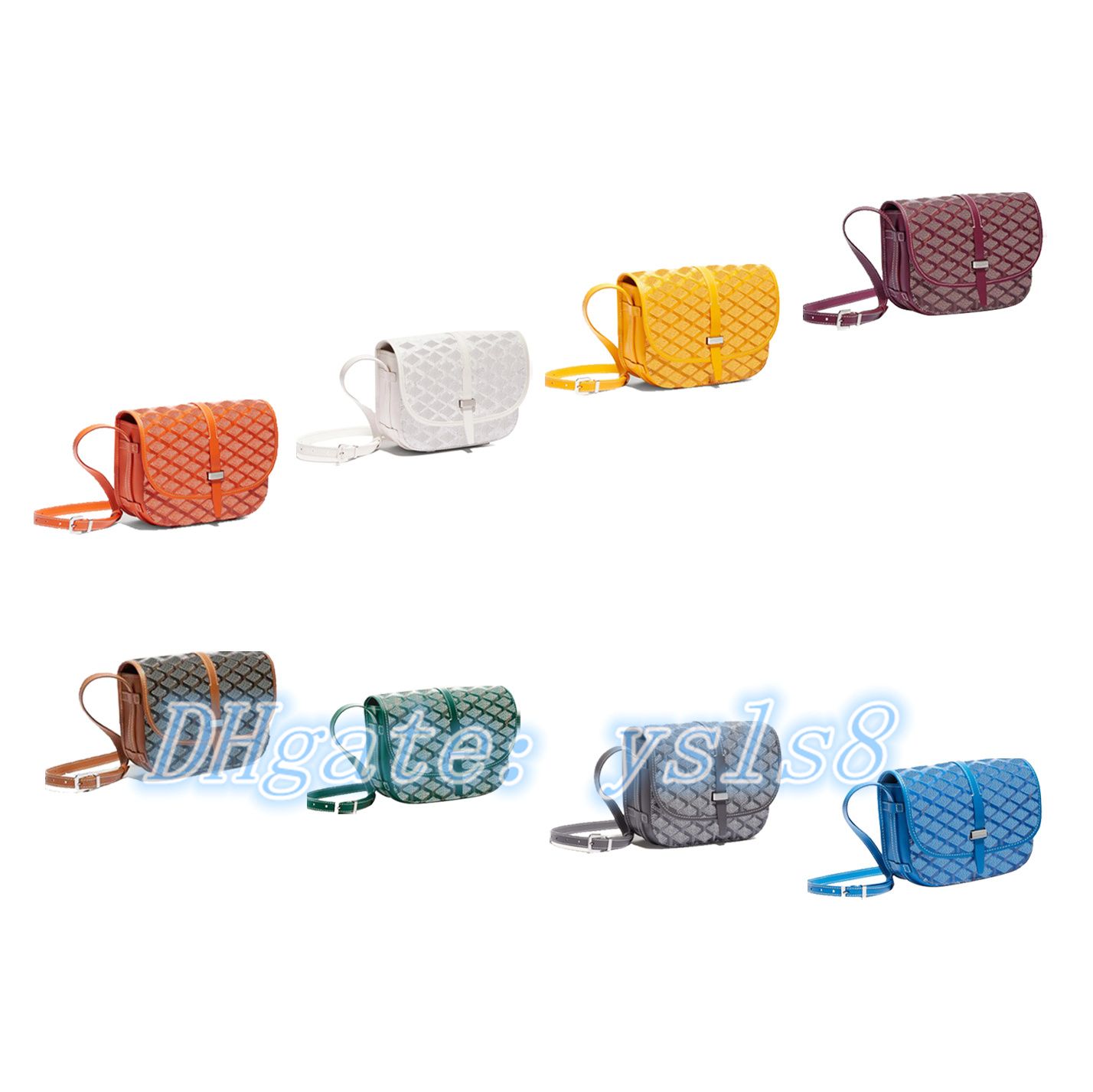 

Luxurys Designer Bags postman Shoulder bag holder Cross Body totes cards PM womens Wallets card coins men Famous leather hangbag fashion purse Hasp hobo Evening lady, White