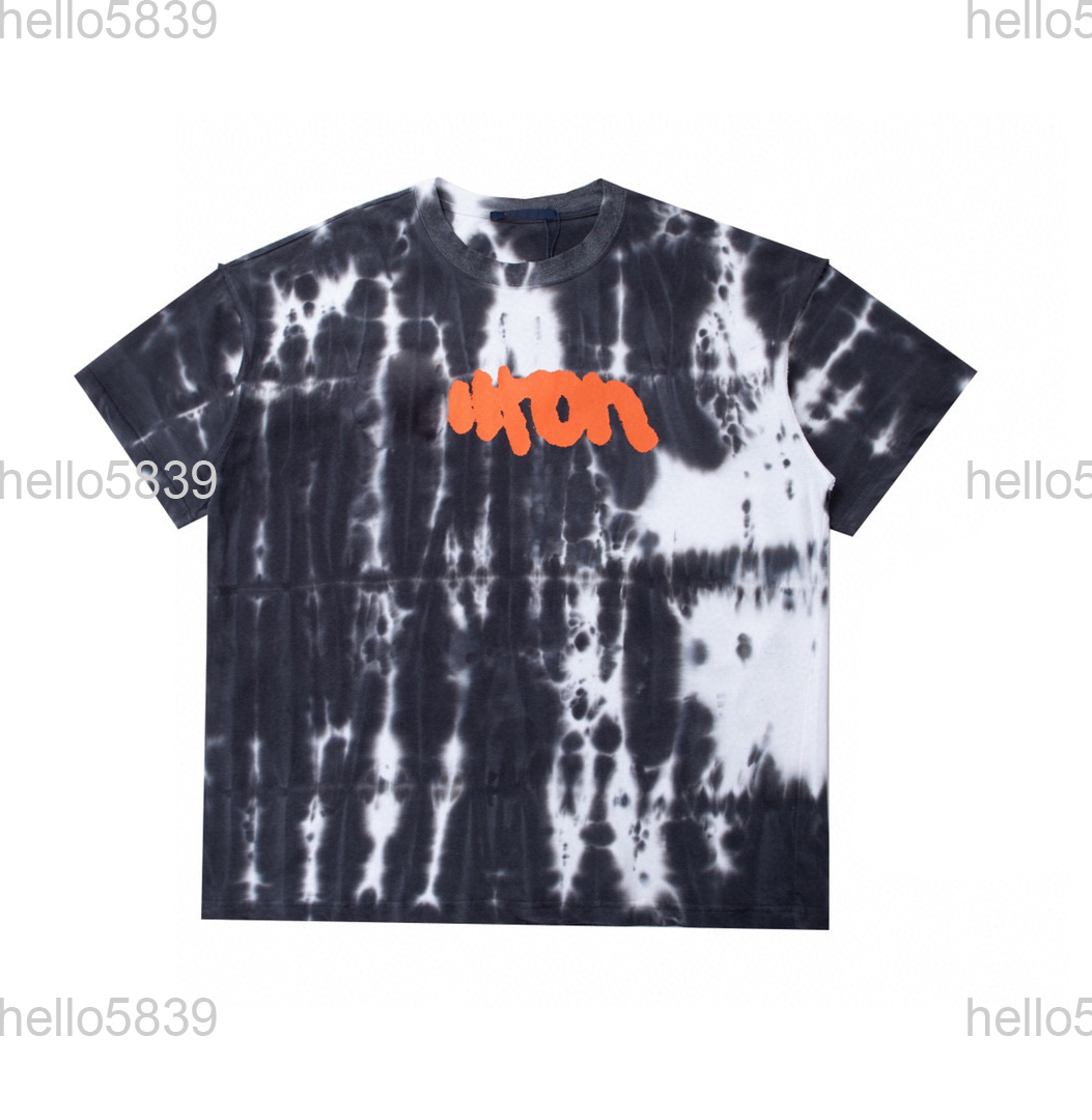

2023 Tees Mens Designers T Shirt Man Womens tshirts With Letters Print Short Sleeves Summer Shirts Men Loose Tees Asian size -XXXL 002, Black