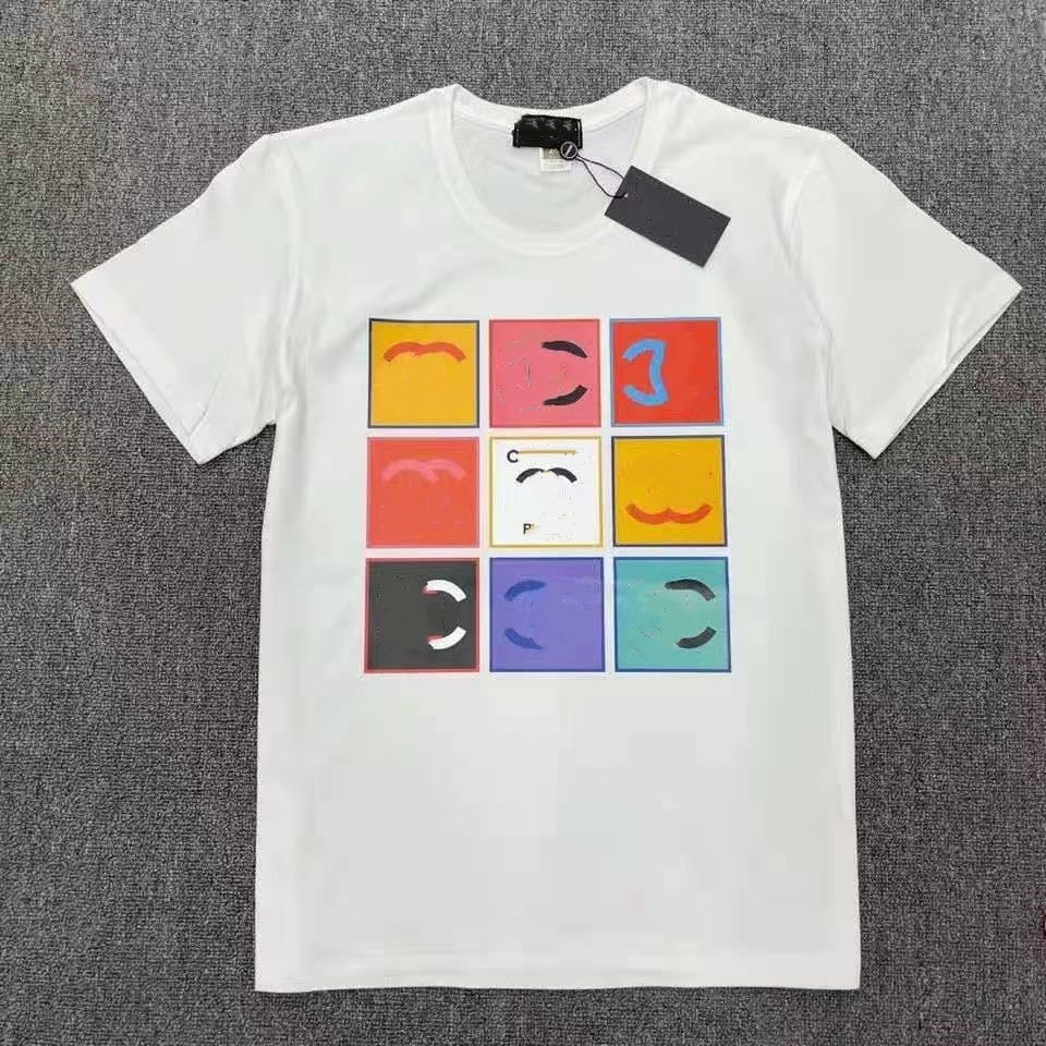 

hirt T-shirts Women Tshirt Summer Tee Cotton Fashion Letter Printing Short Sleeve Lady Tees Luxurys Casual Clothes Tops Clothing XS-5XL K5GM, 17