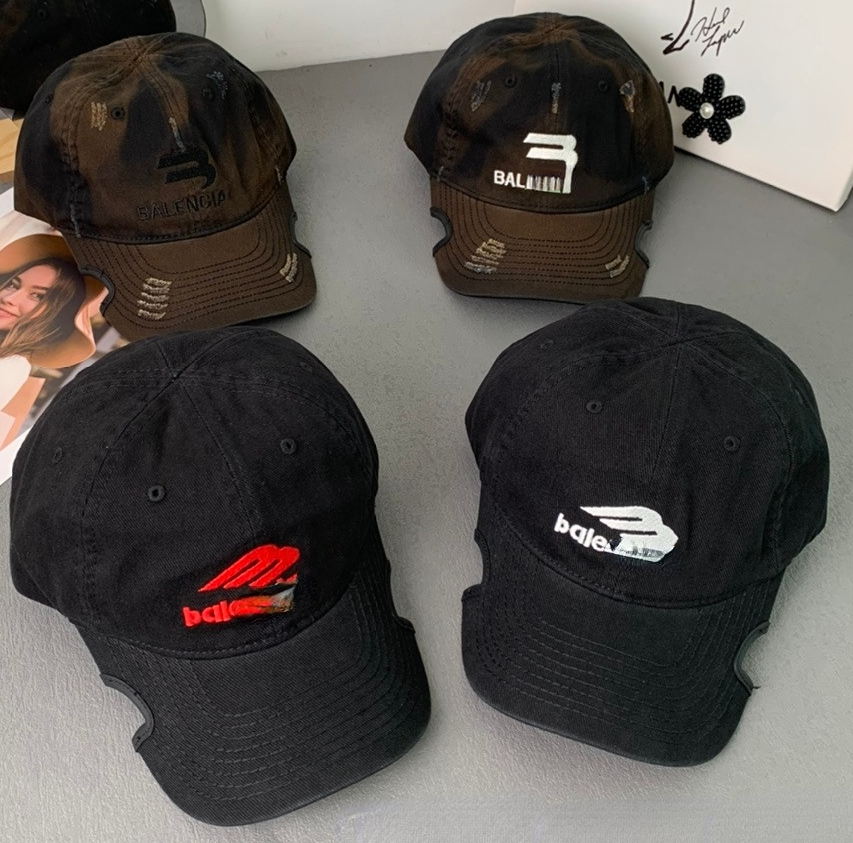 Bonnet/tête de mort casquettes nouvelle broderie marée marque casquette de Baseball haut cran conception hommes et femmes casquette