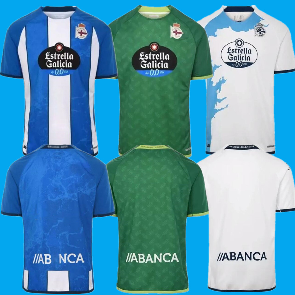 

Deportivo de La CoruNa Soccer Jerseys Coruna Home Away MOLLEJO DEPORTIVISTA 22 23 M.KONE SABIN AKETXE SANTOS ESPIRITO ALEX