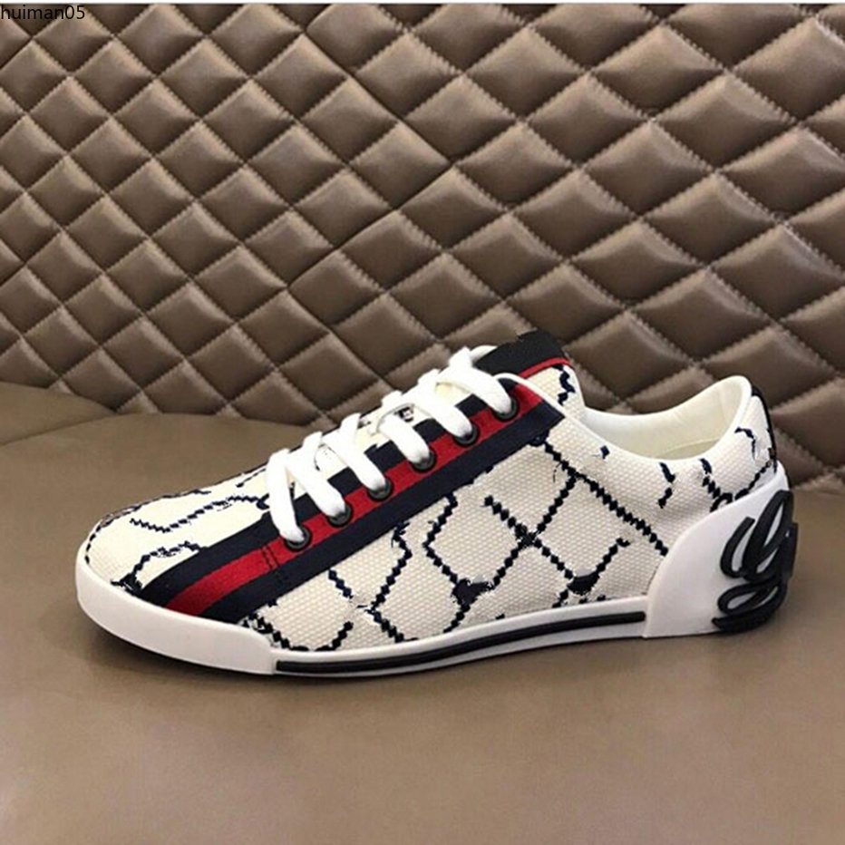 

Luxury Men Vintage Low-top Printed Sneaker Designer Mesh slip-on Running Casual Shoes Lady Fashion Mixed Breathable Trainers hm0516
