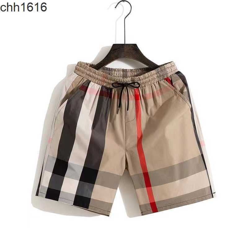 

2022 New Summer burbrerys Cotton Fashion Casual Loose Mens Shorts Fitness Training Pants Travel Shopping Five-Point Pant