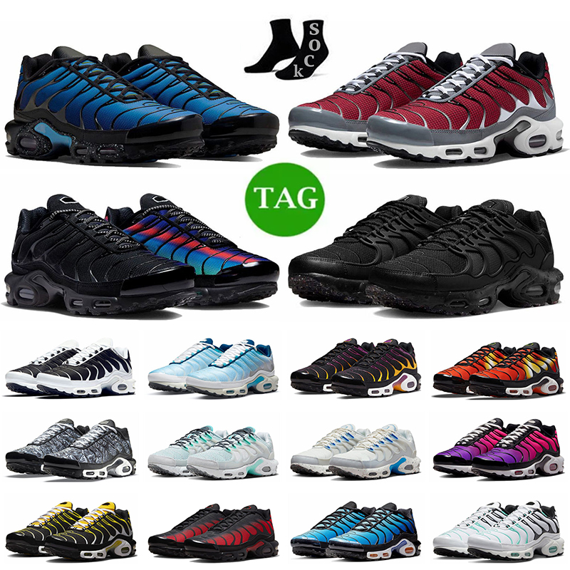

Designer Tn Plus Running Shoes Men Terrascape Tns 3 Chaussures Women Mens Sneakers Triple Black White University Blue Metallic Teal Womens, 40-46 purple gold