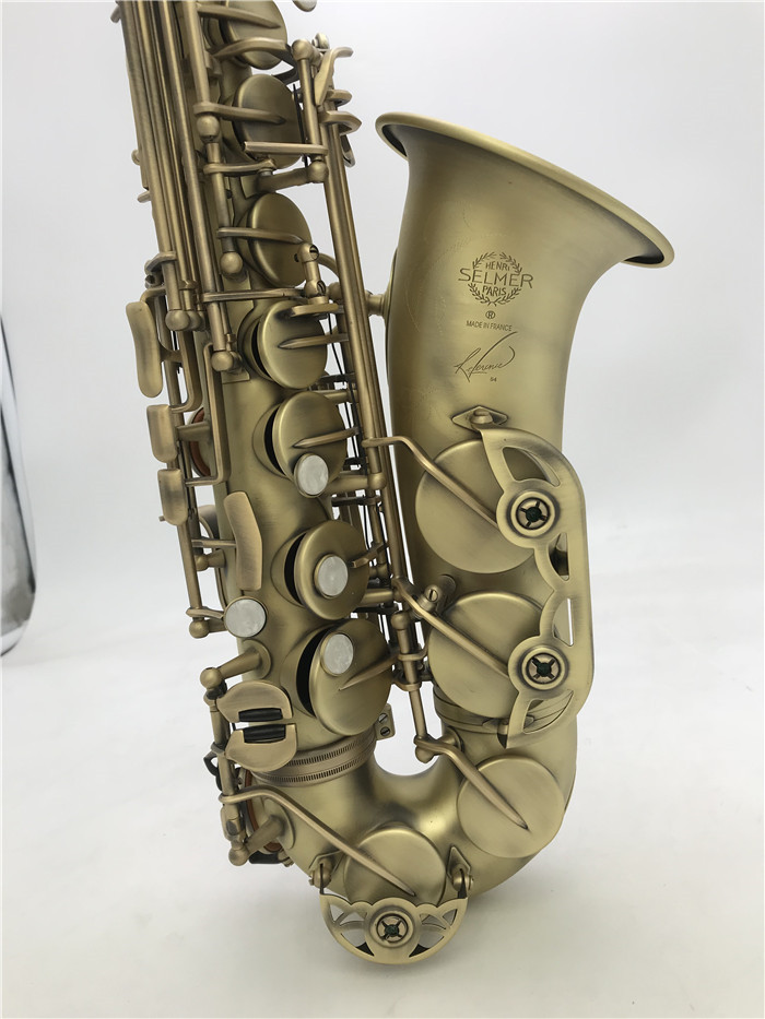 Saxophone Alto retro SAS-R54 Sax Model Antique copper E Flat Eb with Case Accessories-image-837773789