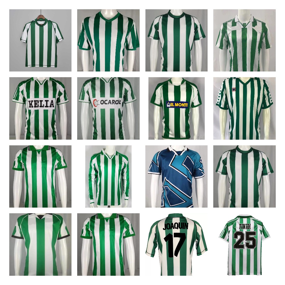 

REAL BETIS Retro soccer Jerseys 1976 1977 1993 1994 1995 1996 1997 1998 2002 2003 2004 DENILSON 76 77 94 95 96 97 98 02 03 04 JOAQUIN ALFONSO classic vintage football shirt, 42