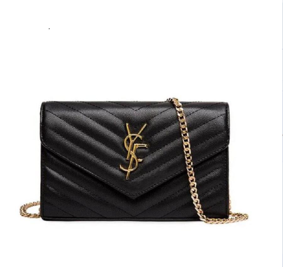

Designers Caviar Crossbody Bag Womens Luxurys Handbags Purse Black Fashion Genuine Leather Clutch Chain Lambskin Shoulder Cross Body Bags