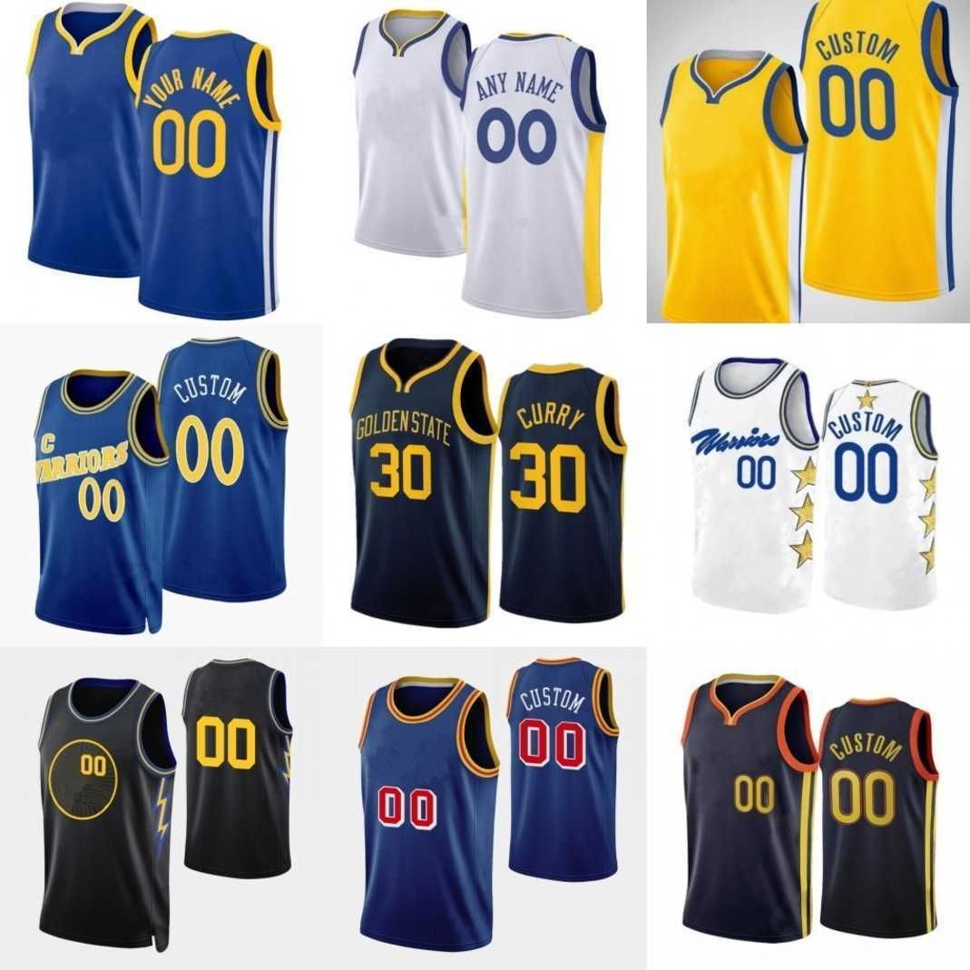 

Basketball Jerseys Custom Printed 2023 New Season Basketball Jersey 7 Patrick Baldwin 00 Jonathan Kuminga 30 Stephen 11 Klay Curry Thompson 22 Andrew 23 Draymo, As
