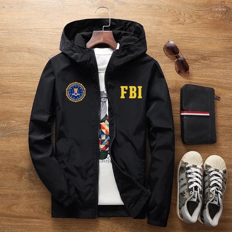 

Men' Jackets Fashion Zipper Men Women Jacket Sweatshirts FBI Print Sport Hip Hop Casual Zip Up Streetwear Long Sleeve Kids Top