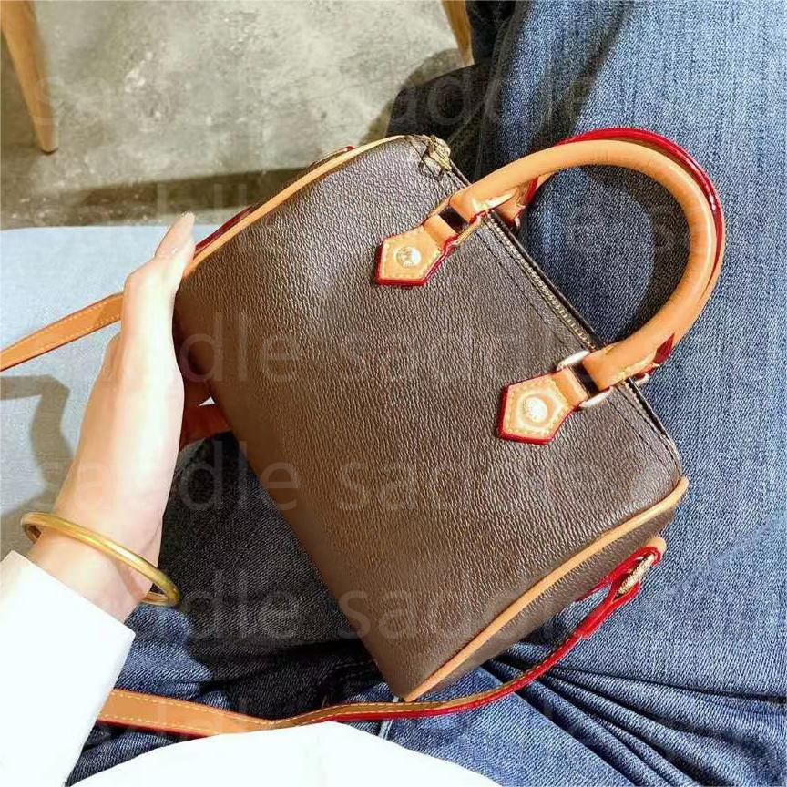 

NANO SPEEDY Shoulder Bags Cylindrical Zipper Pillow Handbag Adjustable And Detachable Shoulder Straps Casual Practical Lady Handbags M81085 Louise Purse Vutton, Not sold separately