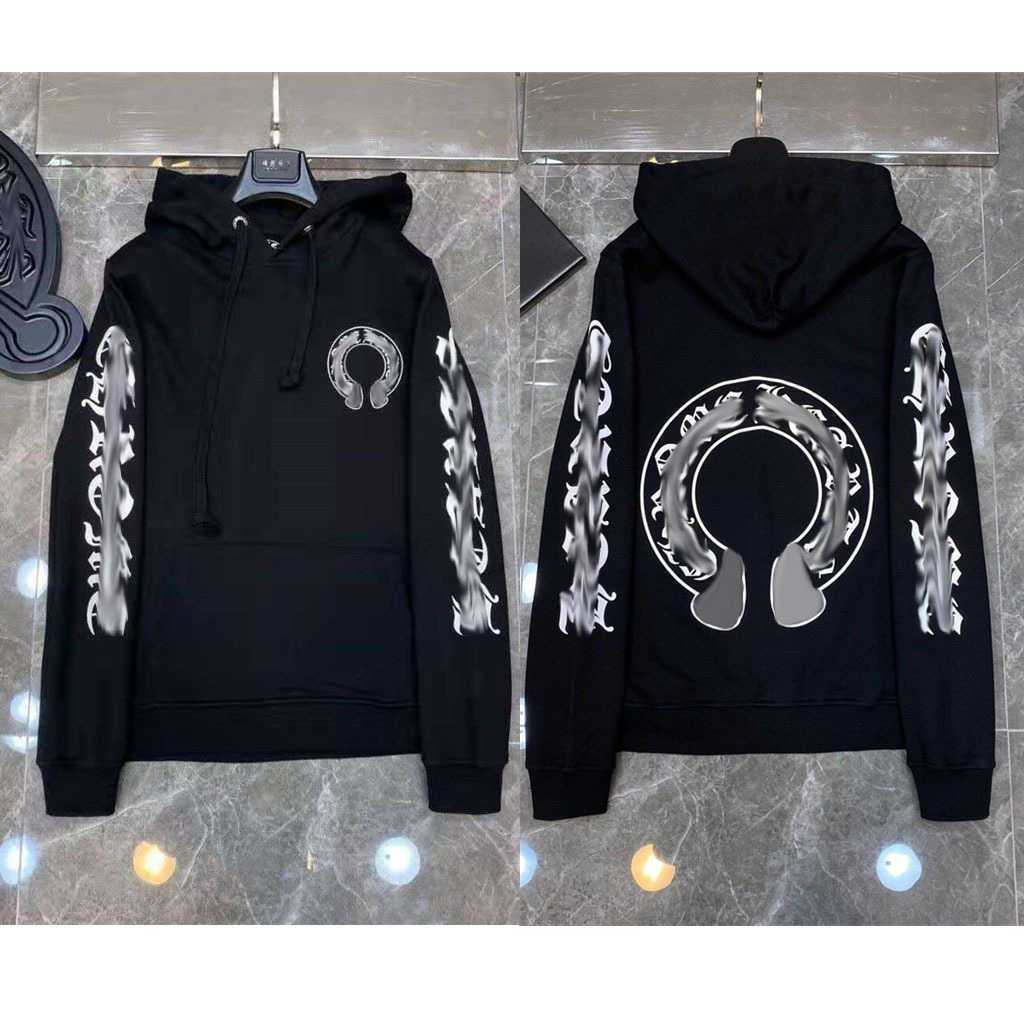 

Sweatshirts Men's Winter Hoodies Print Pullover Rome Hooded Hearts Arm Quality Loose Chromeheart Sanskrit Ts2 Vdoj