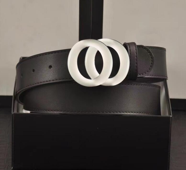 

2022 Fashion leather belt Luxury accessories smooth buckle men's and women's butt belt jeans designer box, Belt no box
