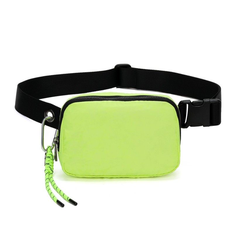

Designer Lulu Funny Belt Bag Waist Bum Bags Funny Packs Yoga Sport Crossbody Shoulder Strap Women Card Holder Belt Bags Men Wallets with carabiner, Green