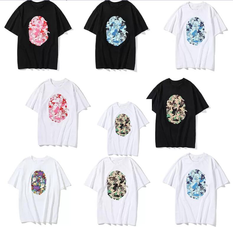 

Men Apes T-shirt Designers Clothing Summer Fashion tee Shark tshirt Seaside Tees Holiday Tops Shirts Shorts Sets Man Set Outfits men&women White Tshirt, None(not sold separately)