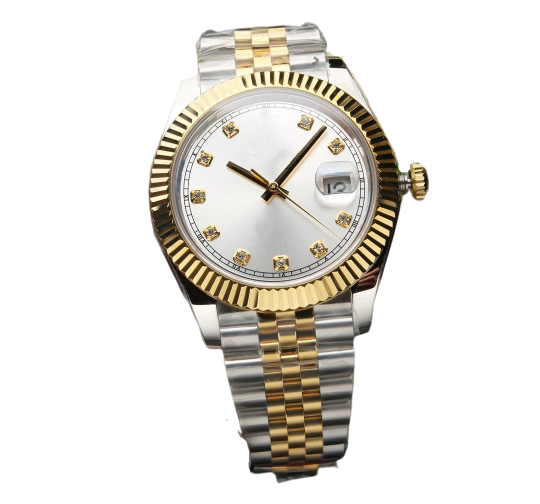 

Mens Business Watch Fashion 904 Stainless Steel Sapphire Crystal Wristwatches the Small Window Convex Lens Magnifies the Calendar Datejust Watches Waterproof twd, A1