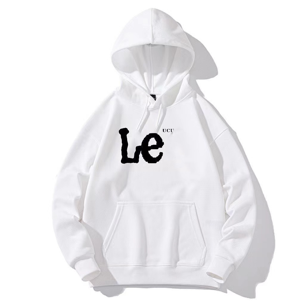 Le & UCUSOSO Co-brand Simple Hoodie Sweater Men's Autumn and Winter Fashion Top Fashion
