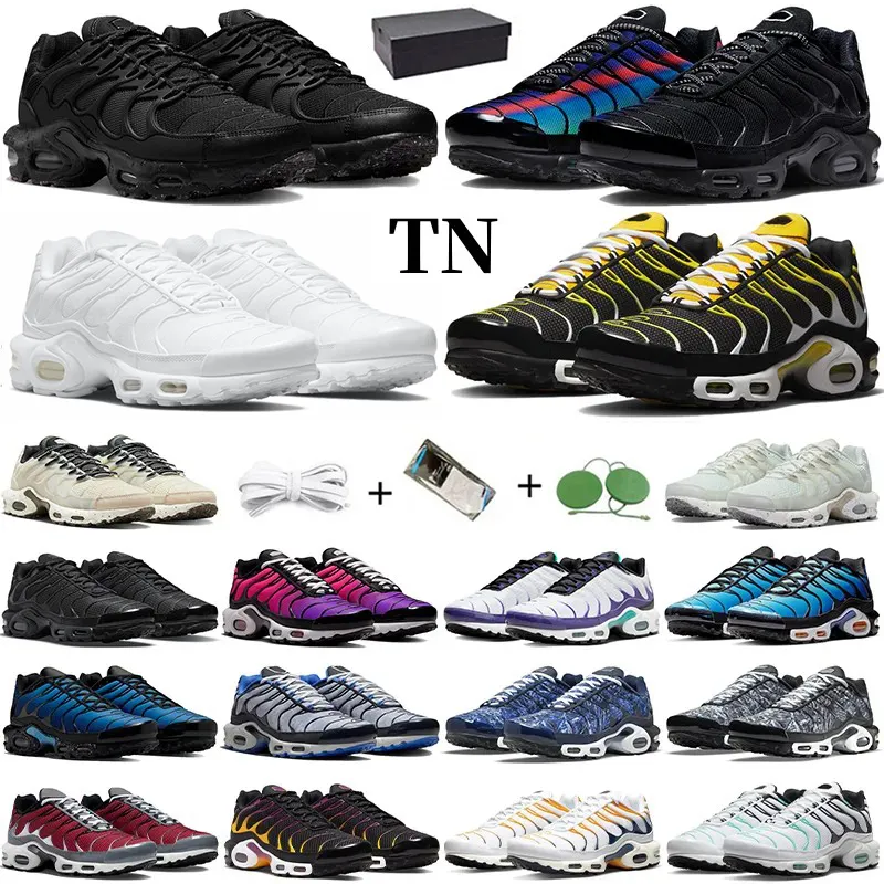 

With Box with box Mens Designer tn plus running shoes terrascape women mens sneakers Triple Black White University Blue Metallic Teal Men Sports outdoor Train, 19