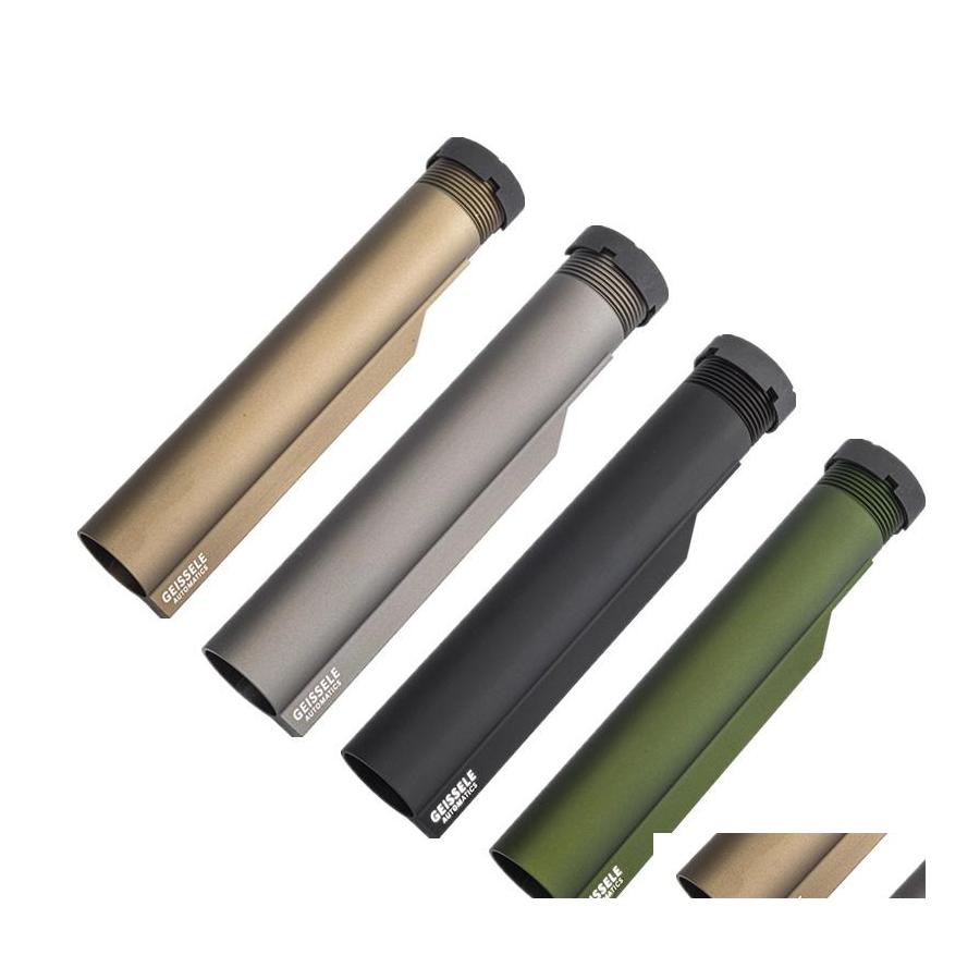 

Tactical Accessories Ge Buffer Pipe For Airsoft M4 / M16 Series Aegs Lightweight Cnc Stock Tube Drop Delivery Sports Outdoors Hunting Dhnay