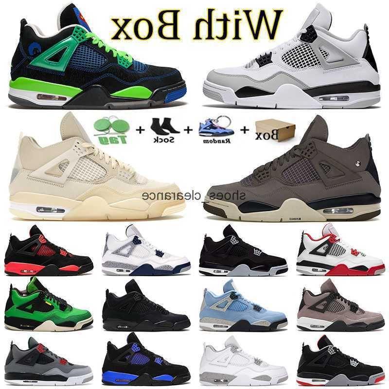 

2023 Jorda 4 Basketball Shoes Jumpman Military Black Cat 4s Sneakers J4 Red Thunder Infrared Offs White Oreo Jorden 4 Sports Trainers V Fccl, 36-47 2 travis scotts cactus jack