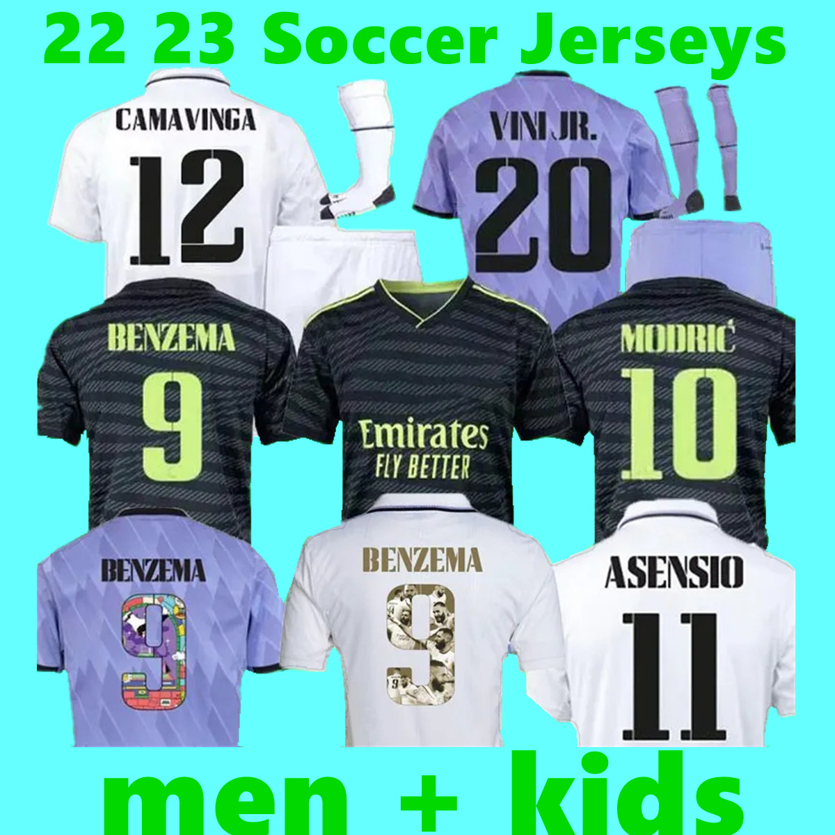 

22 23 Benzema Ballon d'Or soccer jerseys gold Special-Edition 2022 2023 football Shirts CAMAVINGA MODRIC camiseta men kids ReAl mAdRiDs VINI JR TCHOUAMENI uniforms, 26