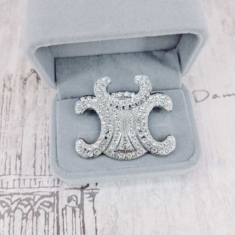 

jewelry Badge Brooches gold letters designer brooch pins brooches for women alloy fashion crystal pearl broche lapel pins luxury charm broches unisex party wedding