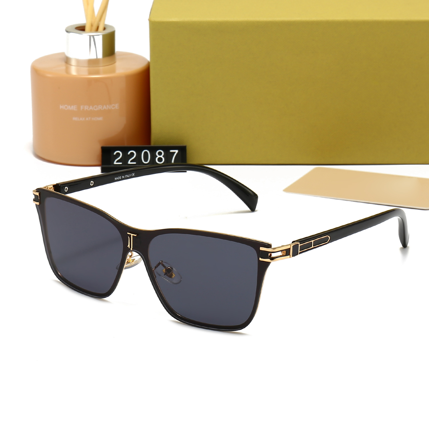 

Fashion Luxury designers Sunglasses Men Women UV400 square polarized polaroid Lens Sun Glasses lady Fashion Pilot driving outdoor sports travel beach Sunglass