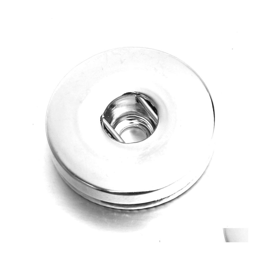 

Arts And Crafts Fashion Metal 18Mm Ginger Snap Button Base Pendant Charms For Diy Snaps Buttons Necklace Earrings Bracelet Jewelry A Dhwnc