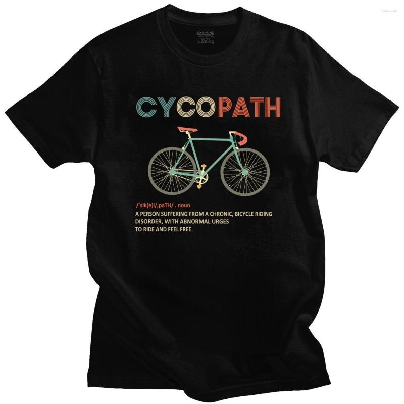 

Men's T Shirts Vintage Tshirt Men Cycopath Funny Cycling For Cyclists And Bikers T-Shirt Streetwear Tees Shirt Short Sleeved Cotton, Navy blue