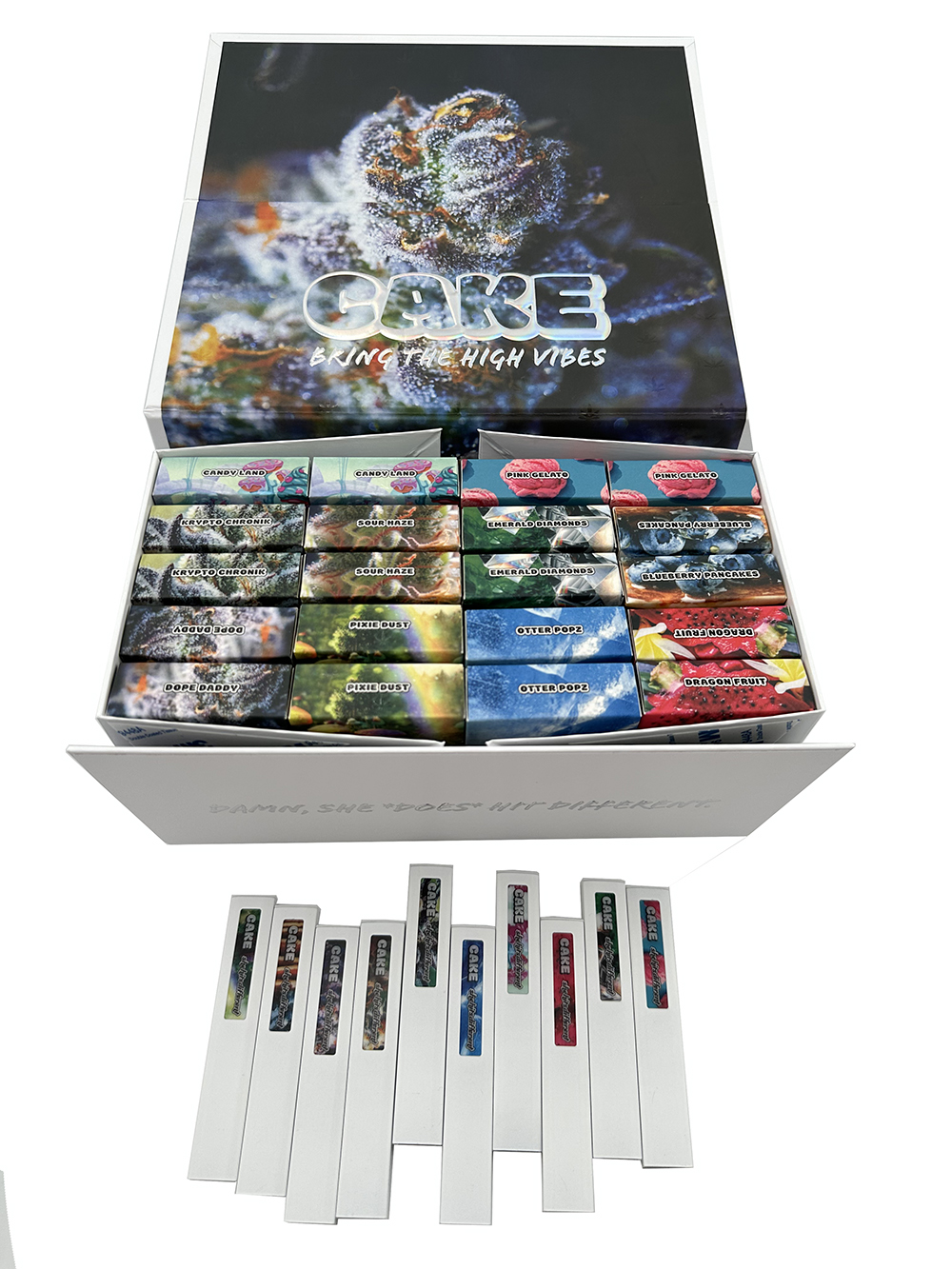 

Fourth generation new cake disposable e cigarette pen E-cigarette 1.0ml empty e-cigarette 280mAh battery charging