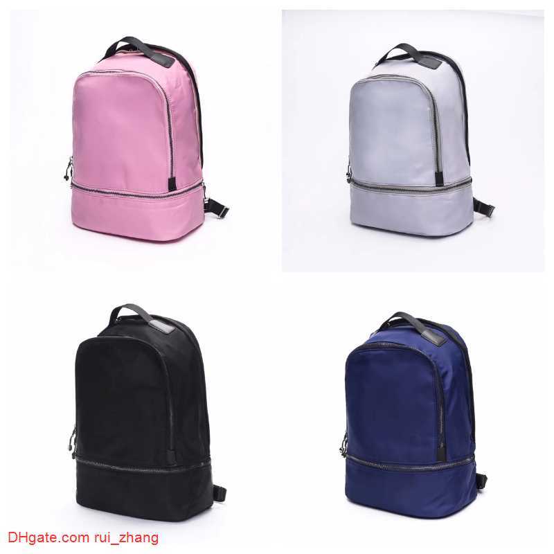 

Yoga Backpack Backpacks Travel Outdoor Sports Bags Teenager School 4 Colors, Grey