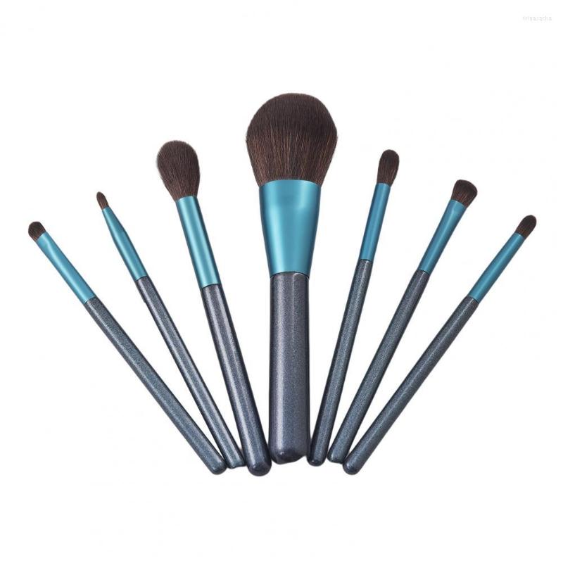 

Makeup Brushes Elegant 7Pcs/Set Functional Foundation Liquid Blush Brush Delicate Soft For Face