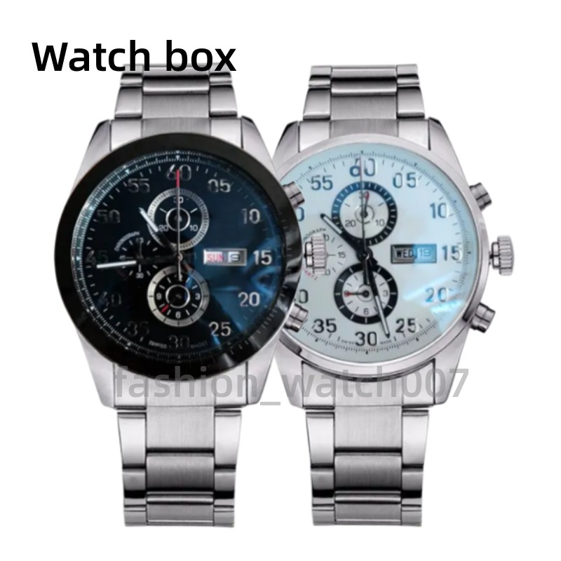 2023 Hommes décontractés limités Regarder le quartz japonais VK Sports Automatique Multifonctionnel Date de synchronisation Men d'horloge Design