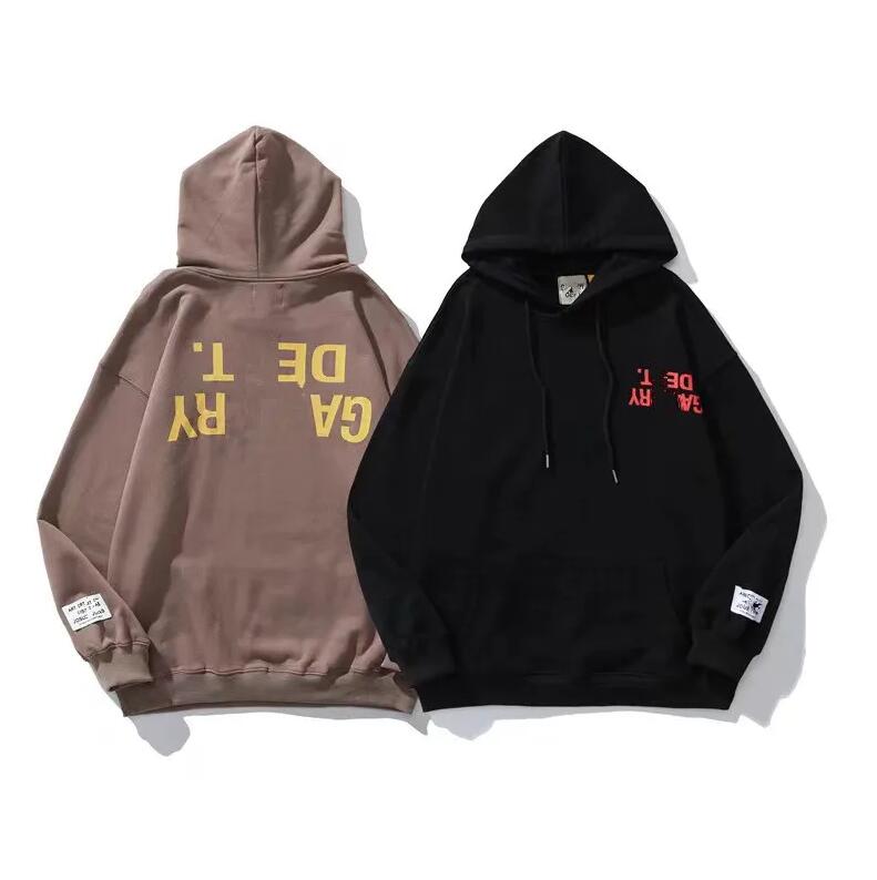 

Winter Men's Hoodies Sweatshirts Hoodie Designer Galleryes depts Gary Painted Graffiti Used Letters Printed Loose Casual Fashion Men and Women Hoodies, Add postage