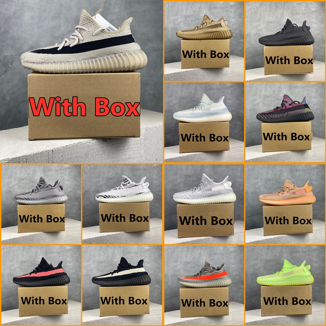 2023 V2 Chaussures statique 3M Réflective Gypsophile Chaussures de course Beluga 2.0 Sesame Butter semi-sugentré