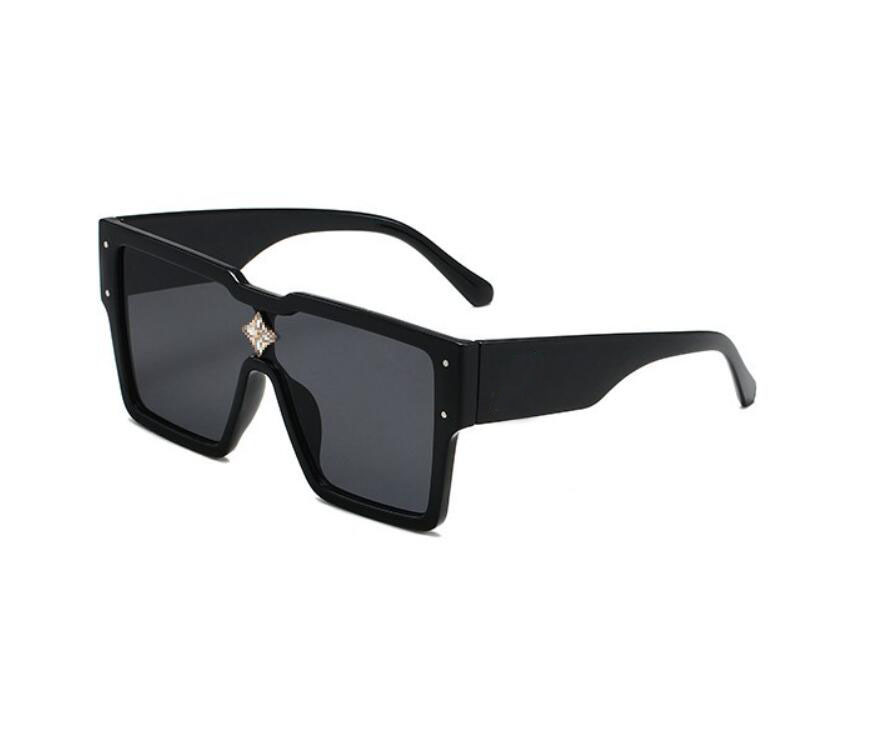 

summer Women's fashion beach Sunglasses Rectangle travel antiglare Casual anti-glare glasse ladies cycling driving Square One-piece lens goggle eyewear