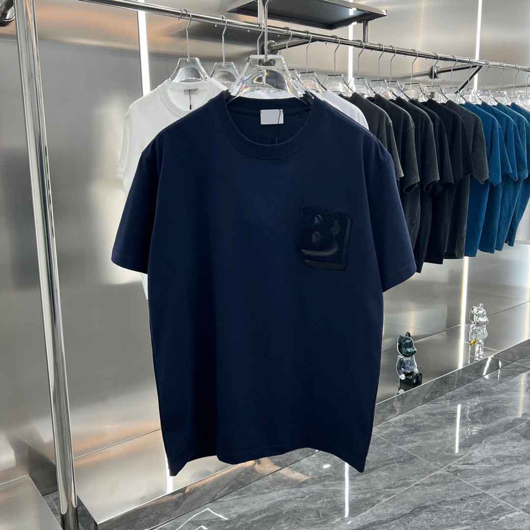 

Men's Plus Tees & Polos Round neck embroidered and printed polar style summer wear with street pure cotton M set shorts tshirt set qq11s