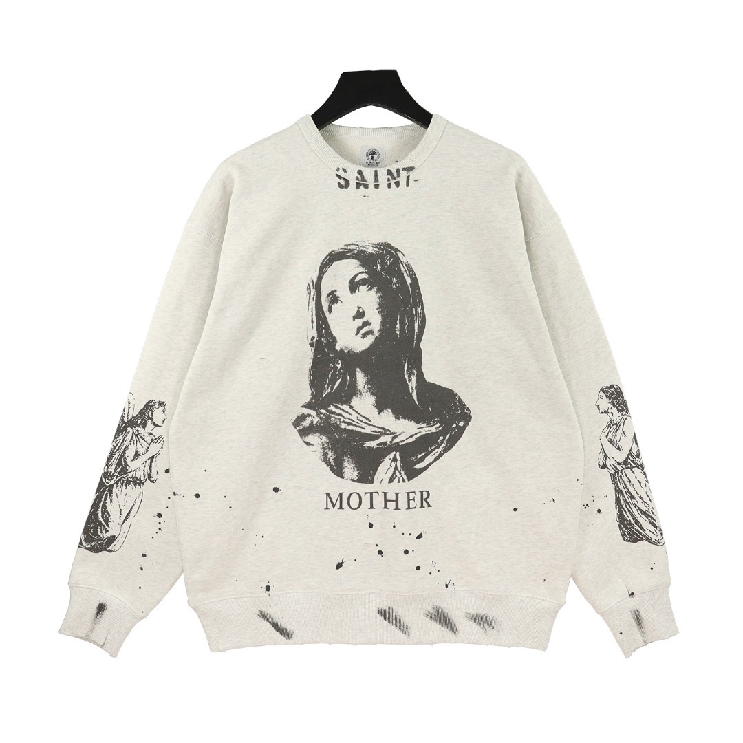 

Men's Plus Size Hoodies & Sweatshirts Round neck embroidered and printed polar style summer wear with street pure cotton M set shorts tshirt set 47qr3