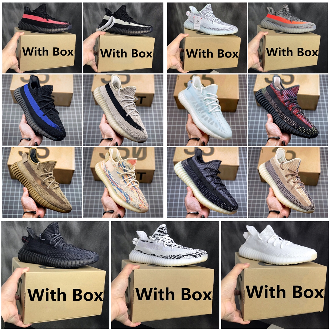 

2023 V2 shoes Static 3M Reflective Gypsophila Running Shoes Beluga 2.0 Sesame Butter Semi-frozen Yellow Cream White Zebra Mens Womens Sneakers 35 v3 boots 1s eur 46, #28