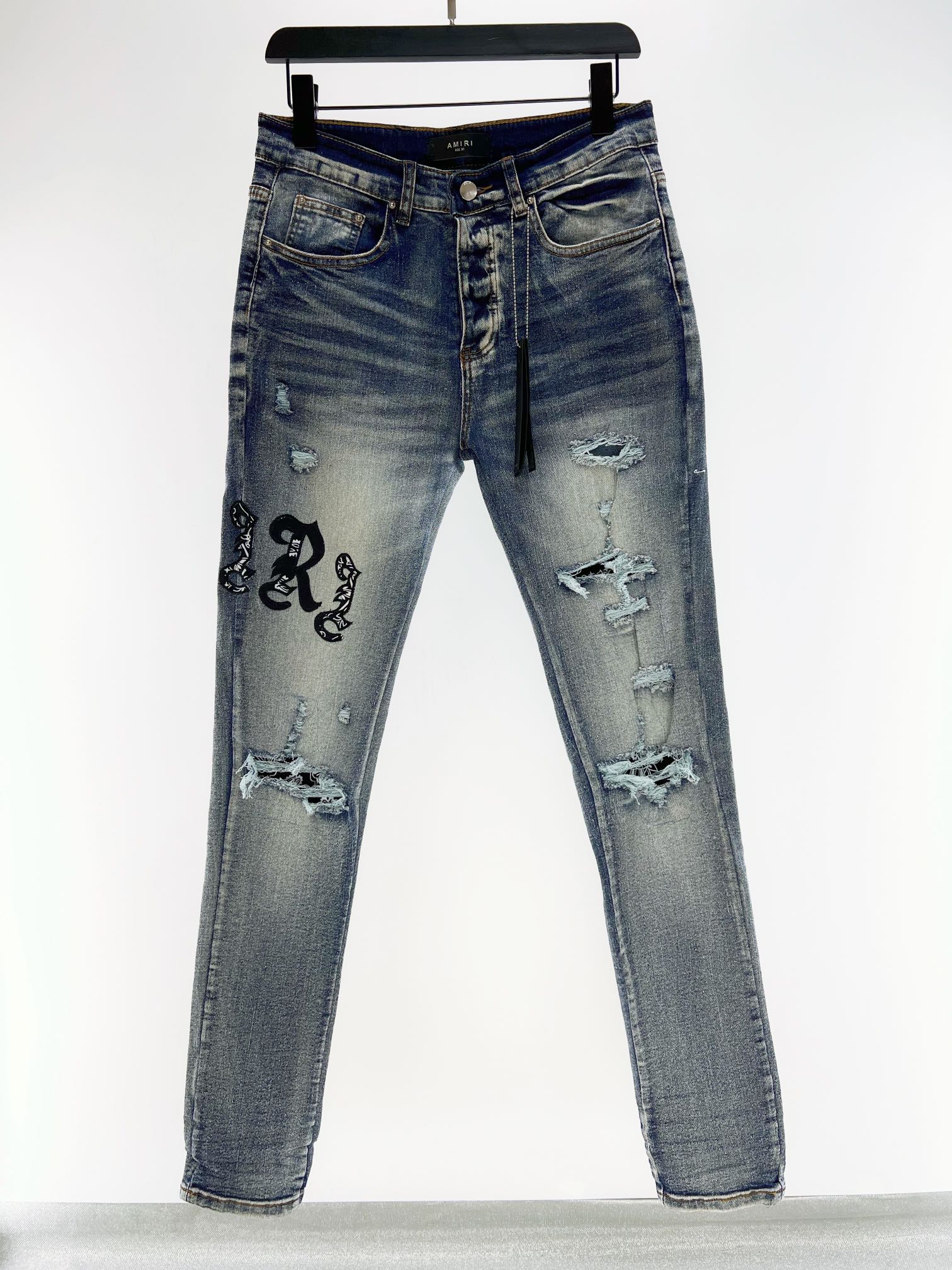 

2023 fall new great Mens distressed ripped skinny hole designer jeans ~ US SIZE 28-38 jeans ~ high quality slim motorcycle moto biker causal denim pants hip hop jeans, Multi