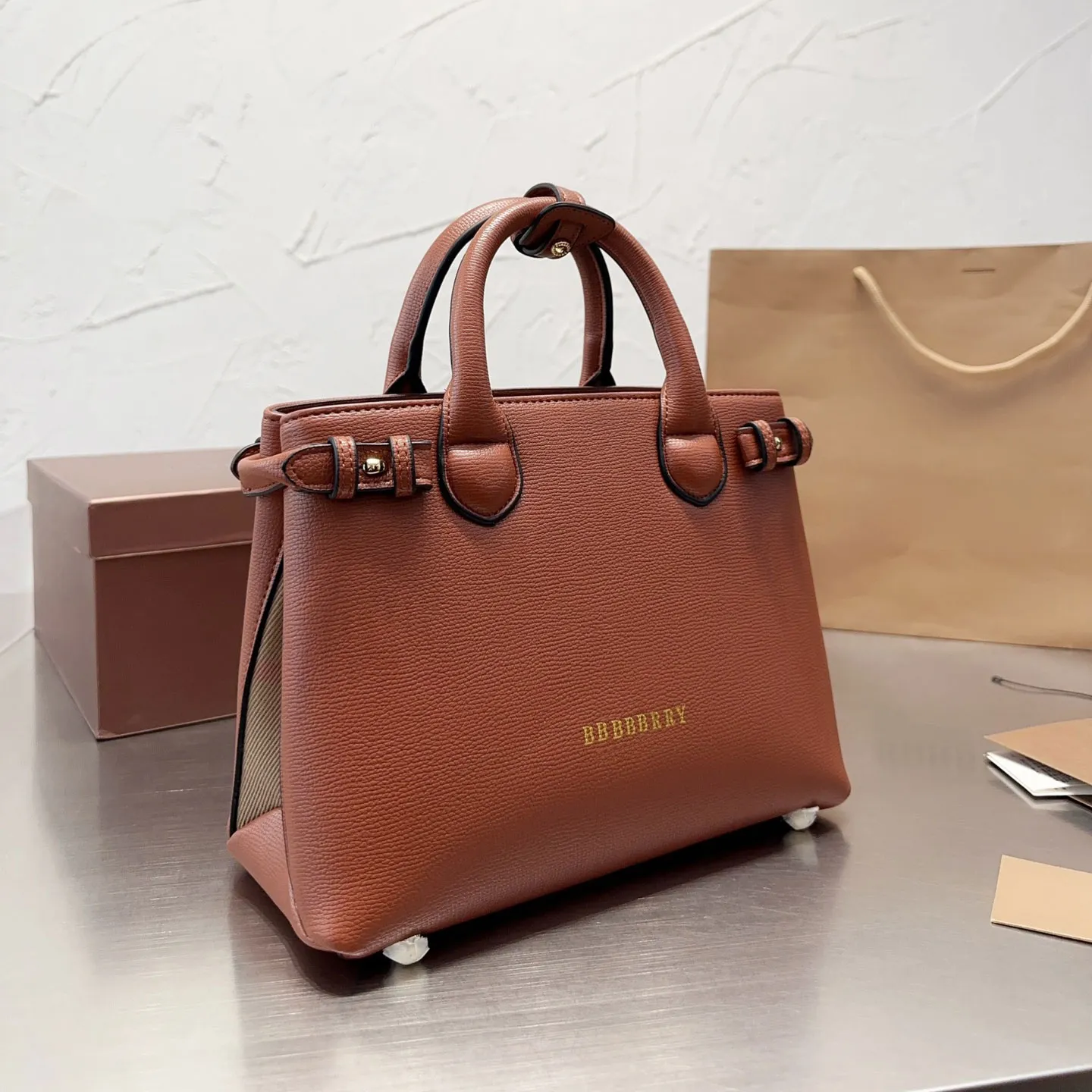 

Cosmetic Bags Cases Designer Burberriy Banner tote luxurys designers bags genuine leather Handbags messenger crossbody shoulder bag Totes Wallet purse woman tote
