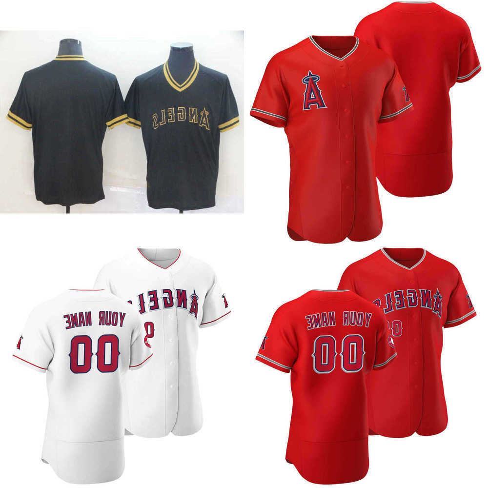 

2022 Baseball Jerseys Custom Jersey Los Angeles''Angels''Mens women Youth Shohei 17 Ohtani Mike 27 Trout Anthony 6 Rendon Jo 59 Adell Baseball Jerseys, Color